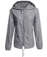 Raincoat Zipper Hooded Lightweight Outdoor Jacket Thin Outdoor Jacket