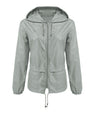 Raincoat Zipper Hooded Lightweight Outdoor Jacket Thin Outdoor Jacket