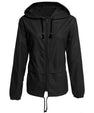Raincoat Zipper Hooded Lightweight Outdoor Jacket Thin Outdoor Jacket