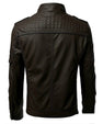 Casual Foreign Trade Leather Jacket Men Wish Hot Sale European And American Fashion Zipper Stand Collar Jacket