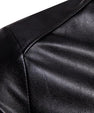 Foreign Trade Stand-Up Collar Sportsman Motorcycle Leather Washed Pu Leather Jacket Coat Men Leather Jacket Coat