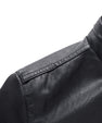 Winter Stand-collar PU Jacket Leather Jacket Men