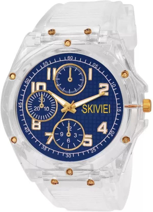 SKIVIEI Transparent Luxury Wrist Watch-Transparent Analog Watch