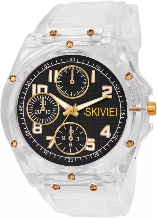 SKIVIEI Transparent Luxury Wrist Watch-Transparent Analog Watch