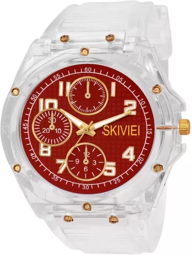 SKIVIEI Transparent Luxury Wrist Watch-Transparent Analog Watch
