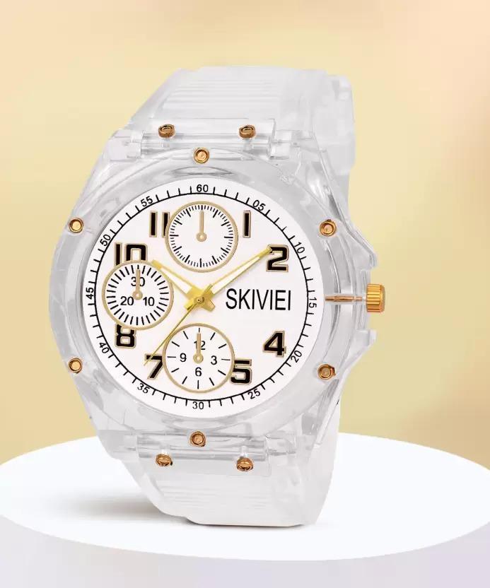 SKIVIEI Transparent Luxury Wrist Watch-Transparent Analog Watch