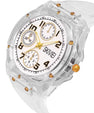 SKIVIEI Transparent Luxury Wrist Watch-Transparent Analog Watch