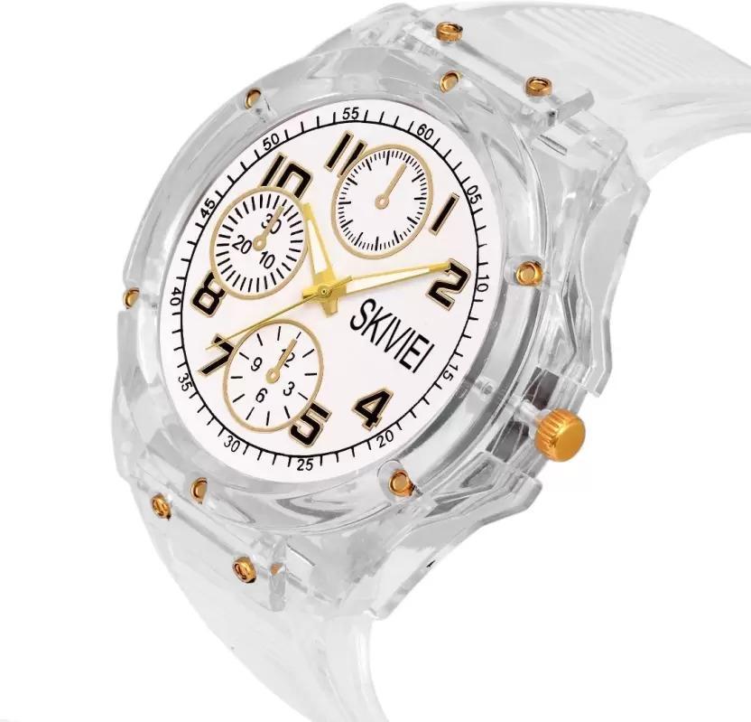 SKIVIEI Transparent Luxury Wrist Watch-Transparent Analog Watch