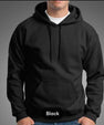 Premium Black Pullover Hoodie