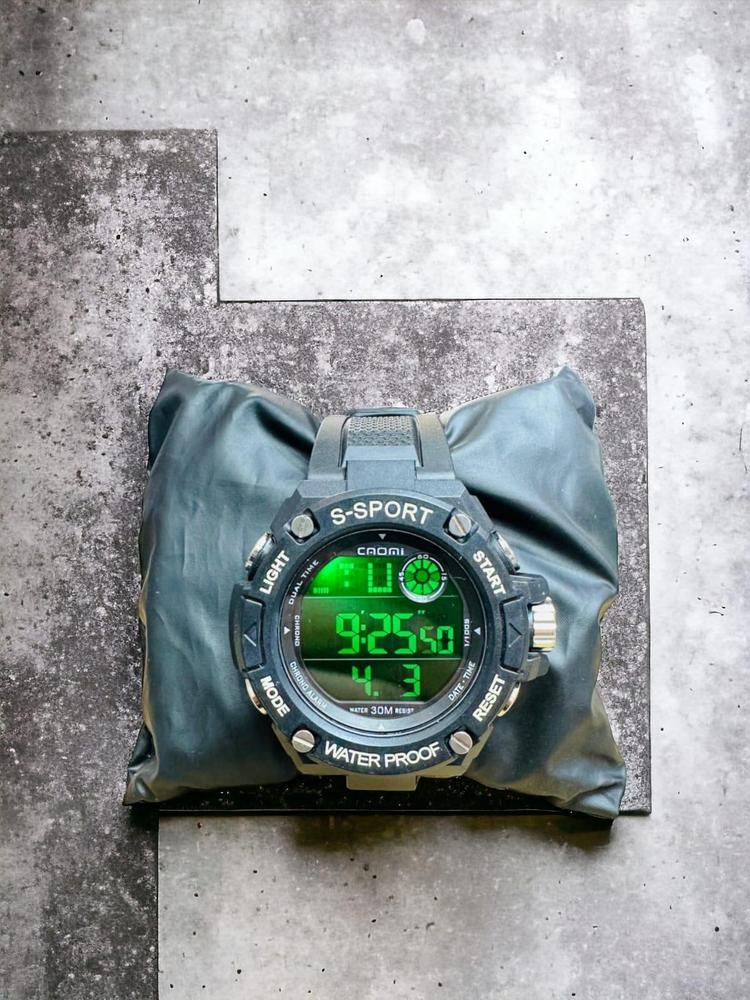 S-Sport Waterproof Digital Wrist Watch for Men | Outdoor & Casual