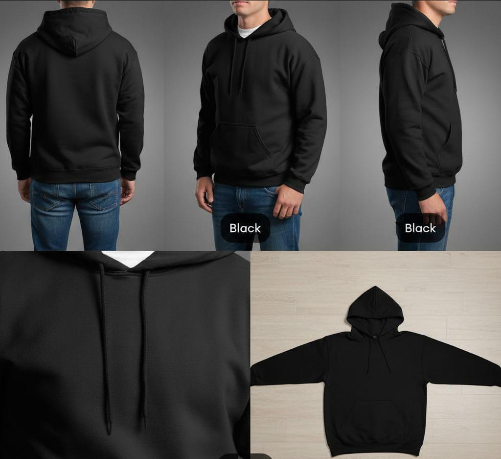 Black “Legend Sarkar” Graphic Hoodie – Premium Soft Fabric & Bold Streetwear Style