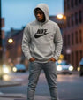 Premium Nike Gray Hoodie – Authentic Sportswear from Markaz