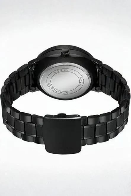 Stainless Steel Spinning Wheel Watch for Men