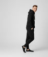 Men’s Black Graphic Hoodie & Jogger Set – Streetwear Tracksuit with Cup Print