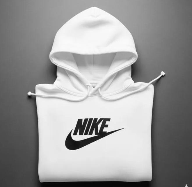 Premium Nike Gray Hoodie – Authentic Sportswear from Markaz