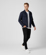 Men’s Plain Fleece Jacket – Soft Warm Collared Winter Wear