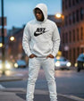 Premium Nike Gray Hoodie – Authentic Sportswear from Markaz