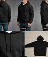 Premium Black Pullover Hoodie