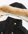 WInter Coat Detachable Hooded Feece Jacket Women